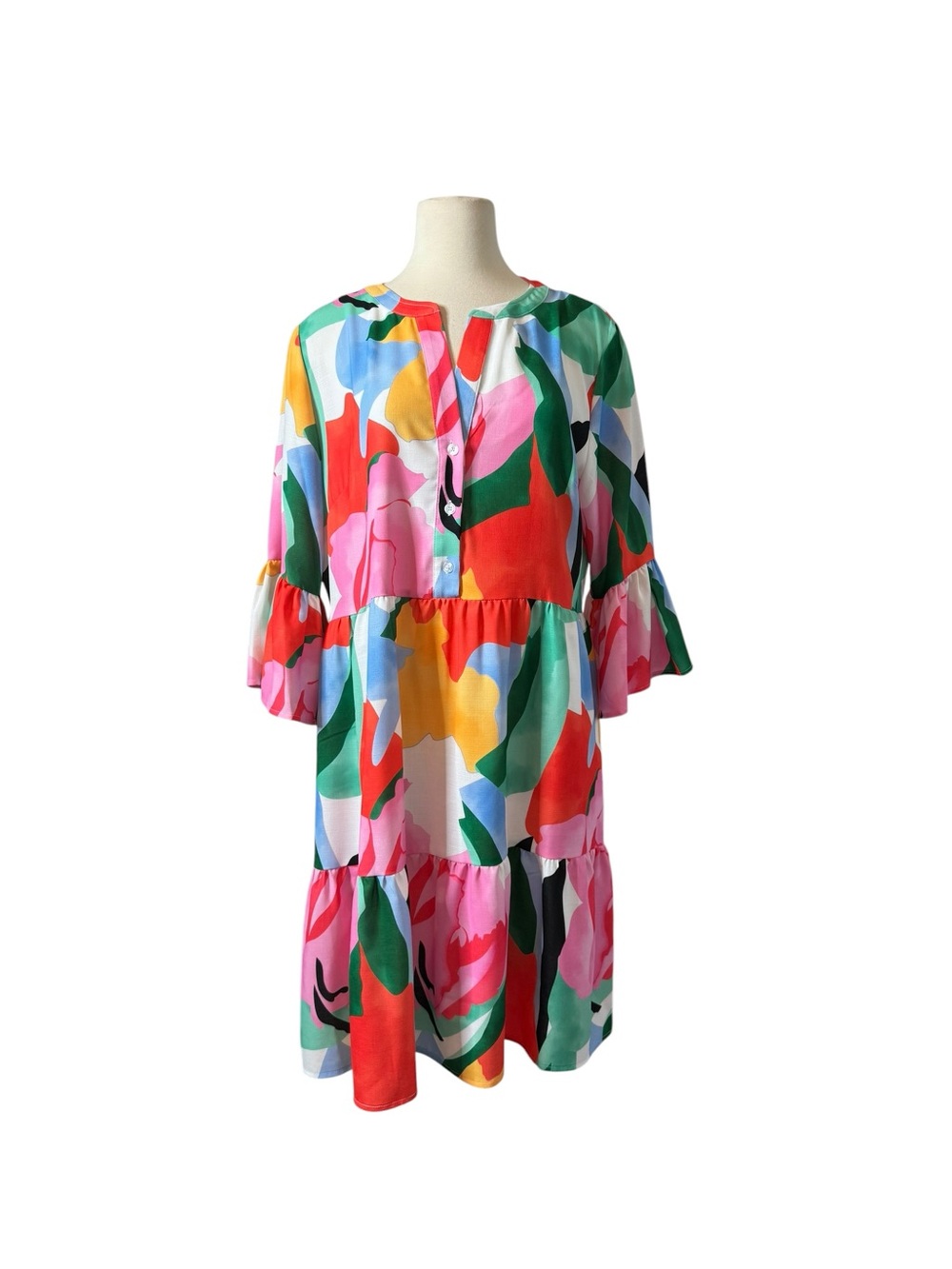 Be by Chetta B New‎ multi color dress Size 16